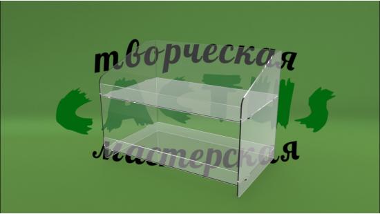 Витрина для свежей выпечки 