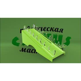 Цветная подставка для косметики