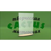 Менюхолдер А4 с деревянным основанием 