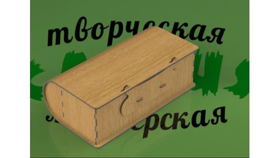 Шкатулка деревянная